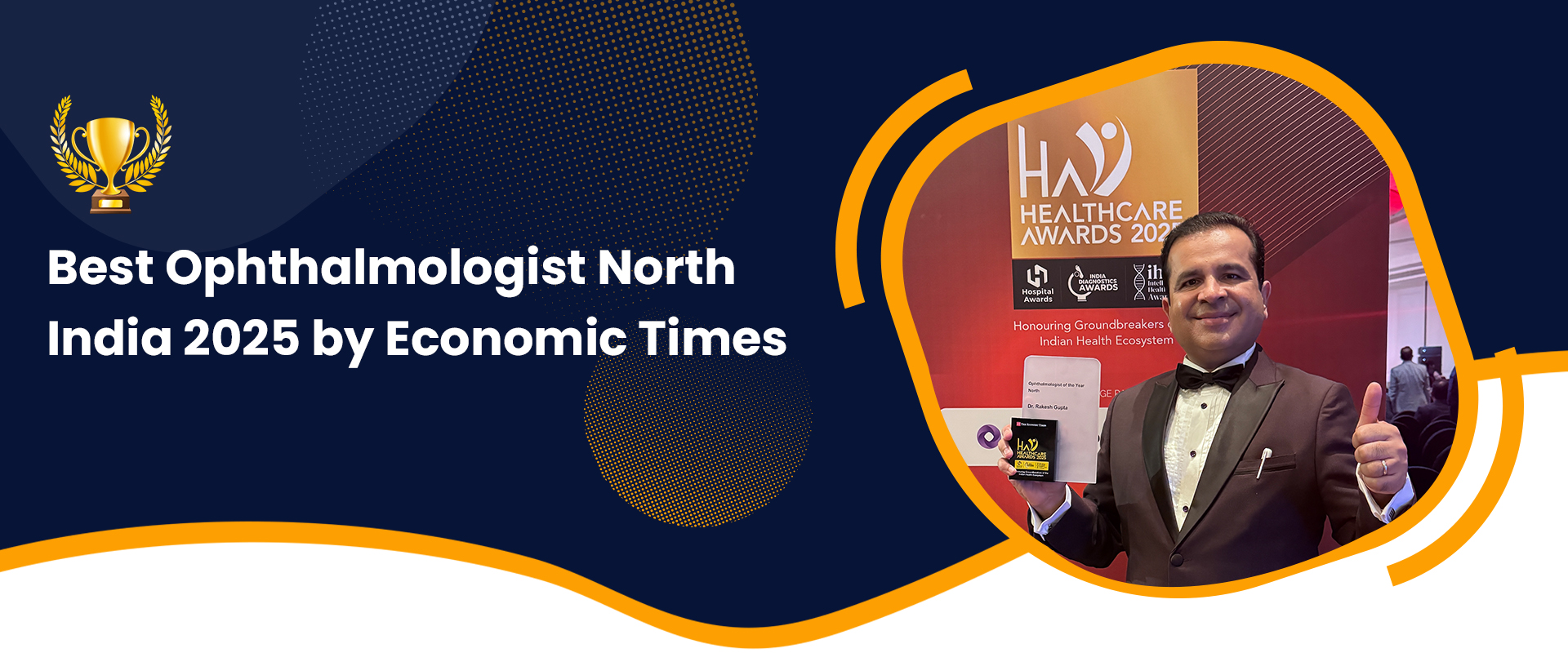 Best Ophthalmologist North India 2025 by Economic Times